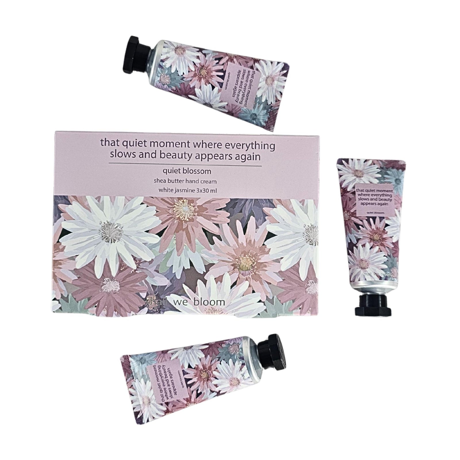 Quiet Blossom Shea Butter Hand Cream Trio