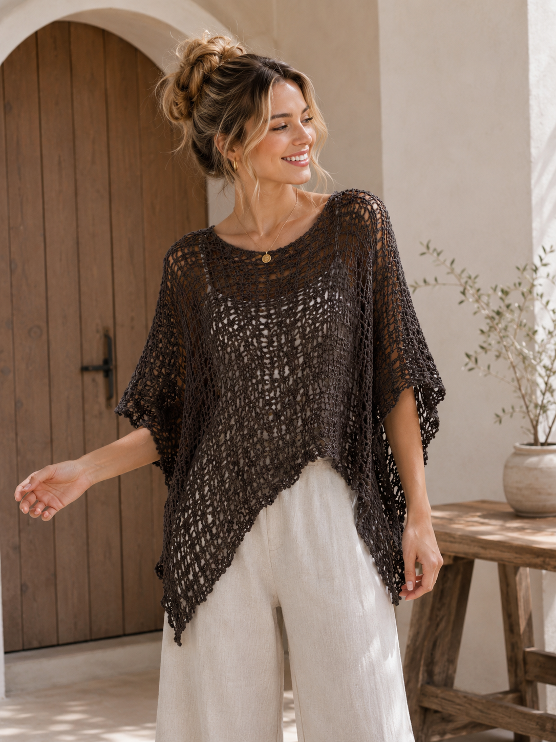 Lulu Crochet Pillow Box Top