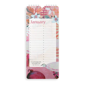 Secret Garden Everlasting Calendar