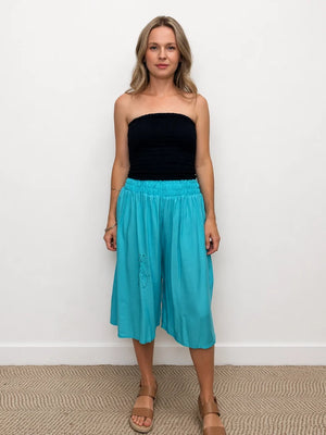 Plain Half Leg Culottes