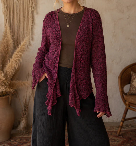 Amara Web Cardigan