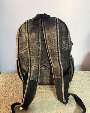 Tree Of Life Patchwork Cotton Backpack