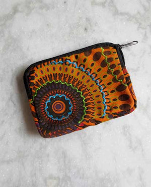 Small Cotton Coloured Purse