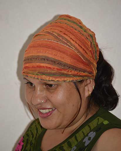 Stonewashed Crinkled Cotton Headbands