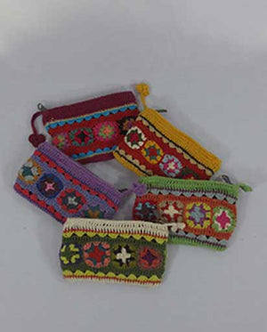 Cotton Yarn Crochet Purse
