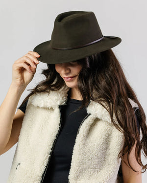 #Leura Felt Fedora Hat