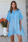 Beaded Starfish Mini Kaftan