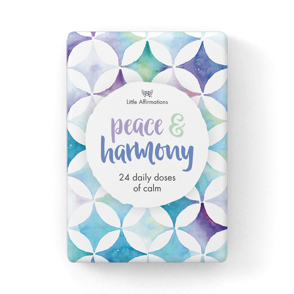 BXD AFFIRM CARDS - PEACE & HARMONY