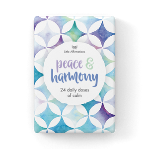 BXD AFFIRM CARDS - PEACE & HARMONY
