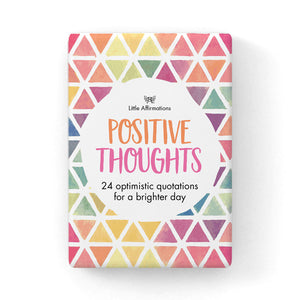 BOXED AFFIRMATION CARDS - POSITIVE THOUGHTS