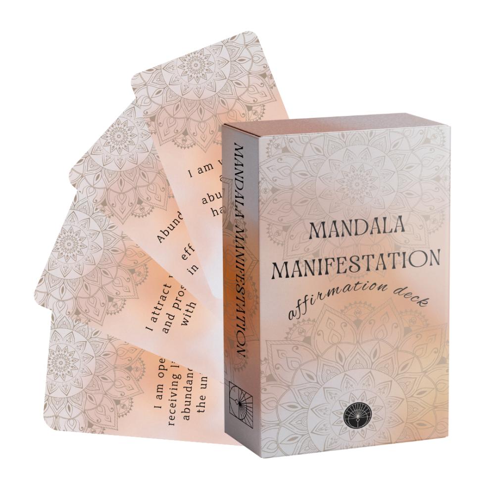 Mandala Manifestation Afirmation Deck
