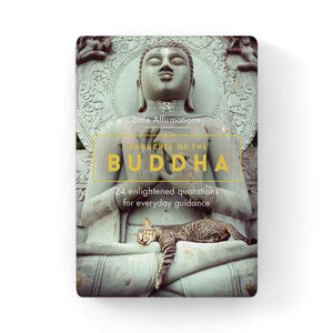 BOXED AFFIRMATION CARDS - THOUGHT OF THE BUDDHA