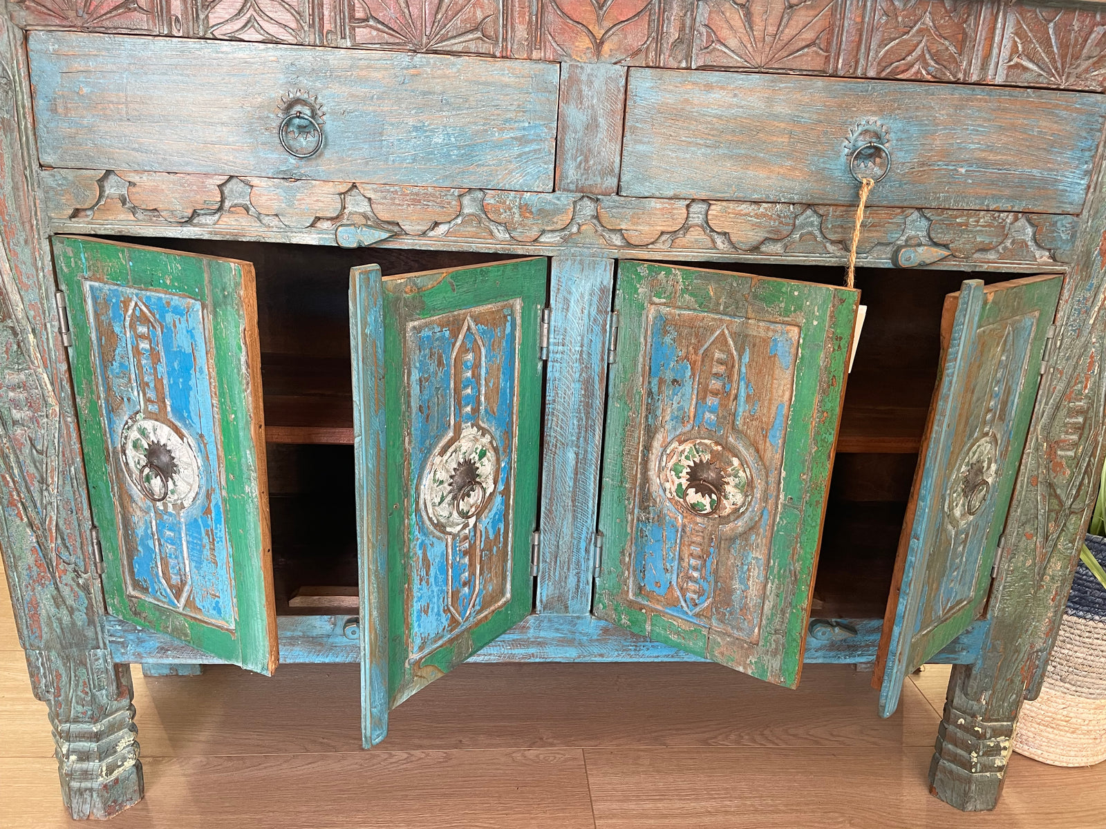 Antique Indian Sideboard