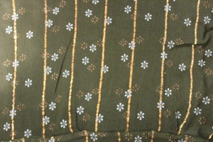 #Gold Lurex Tier Skirt With Pockets