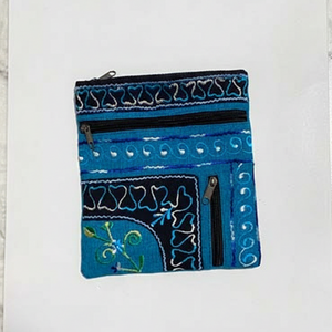 Floral Embroidery Cotton Bag