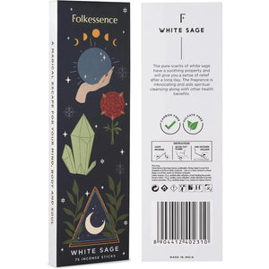 Folkessence White Sage Incense Sicks