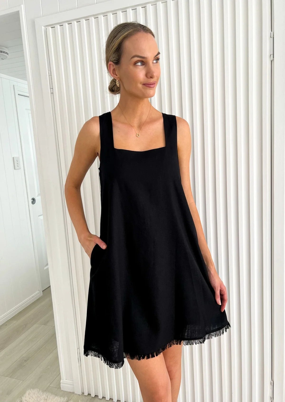 🌟SALE - Frankie Mini Dress - Black