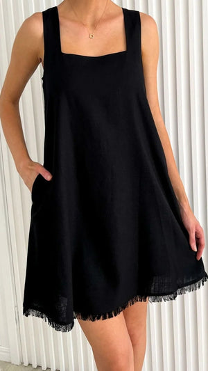 🌟SALE - Frankie Mini Dress - Black