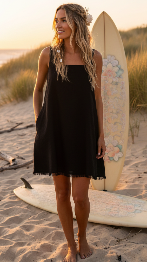 🌟SALE - Frankie Mini Dress - Black