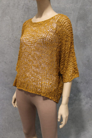 Poncho Pillow Box Knit Top