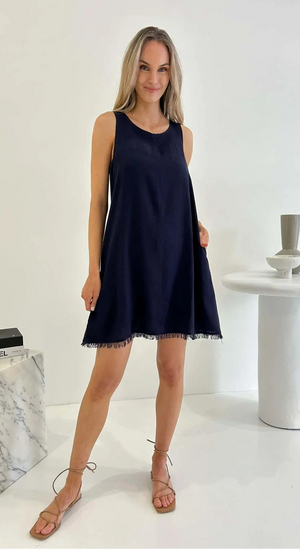 🌟SALE - Freya Mini Dress Navy
