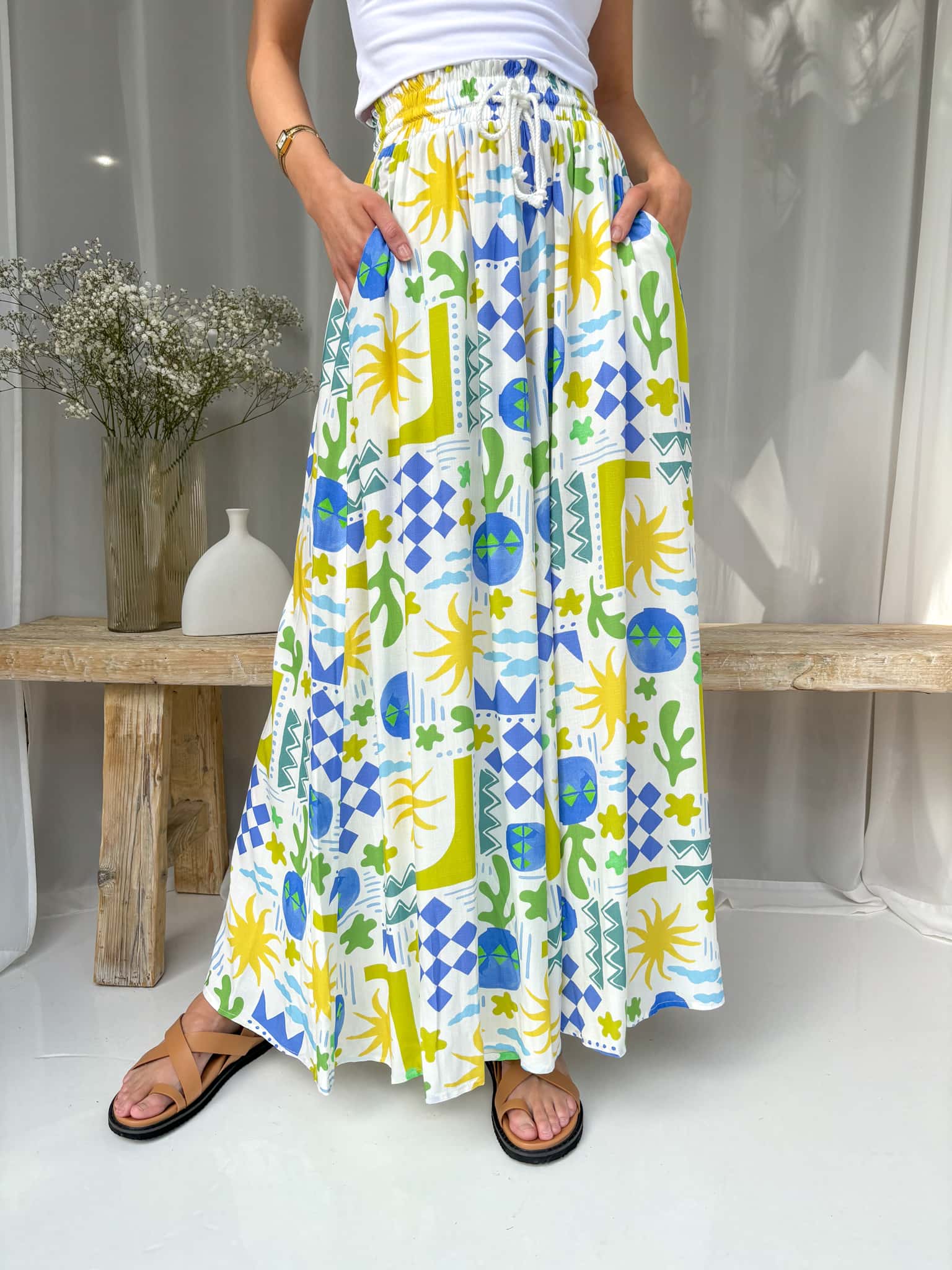 JESSIKA PANTS - CALYPSO PRINT