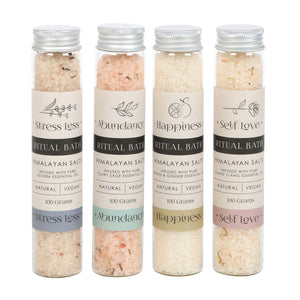 Set of 4 Herbal Bath Salts