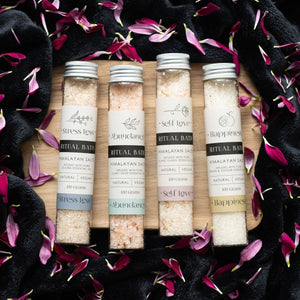 Set of 4 Herbal Bath Salts