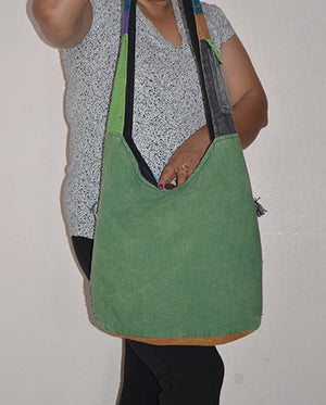 Applique Owl Cotton Jogi Bag