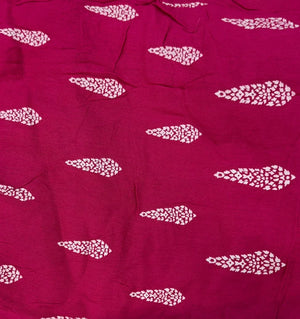 Parsi Rayon Block Print Wide Leg Pants