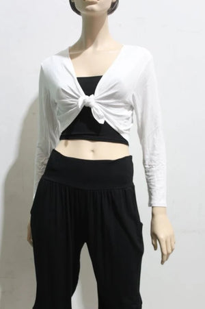 MAMA SVIT CROPPED JERSEY JACKET