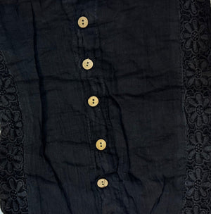 Cheryl Cotton Button Up Top