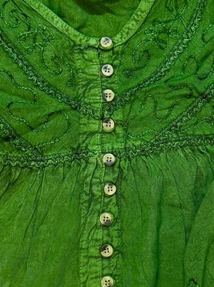 Daisy Button Up Blouse