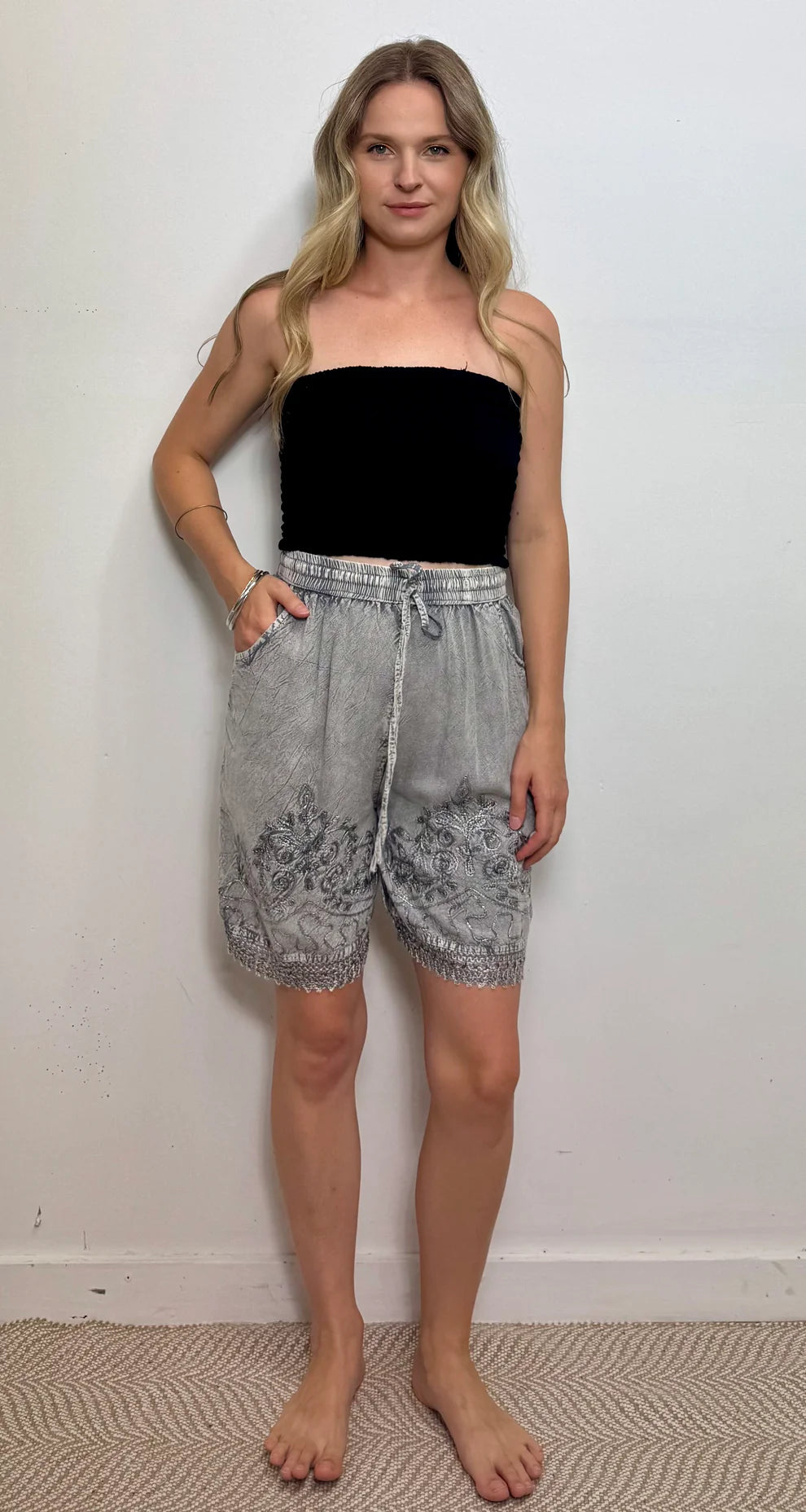 Taj Stonewash Shorts