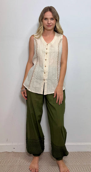 Velma Cotton Blouse