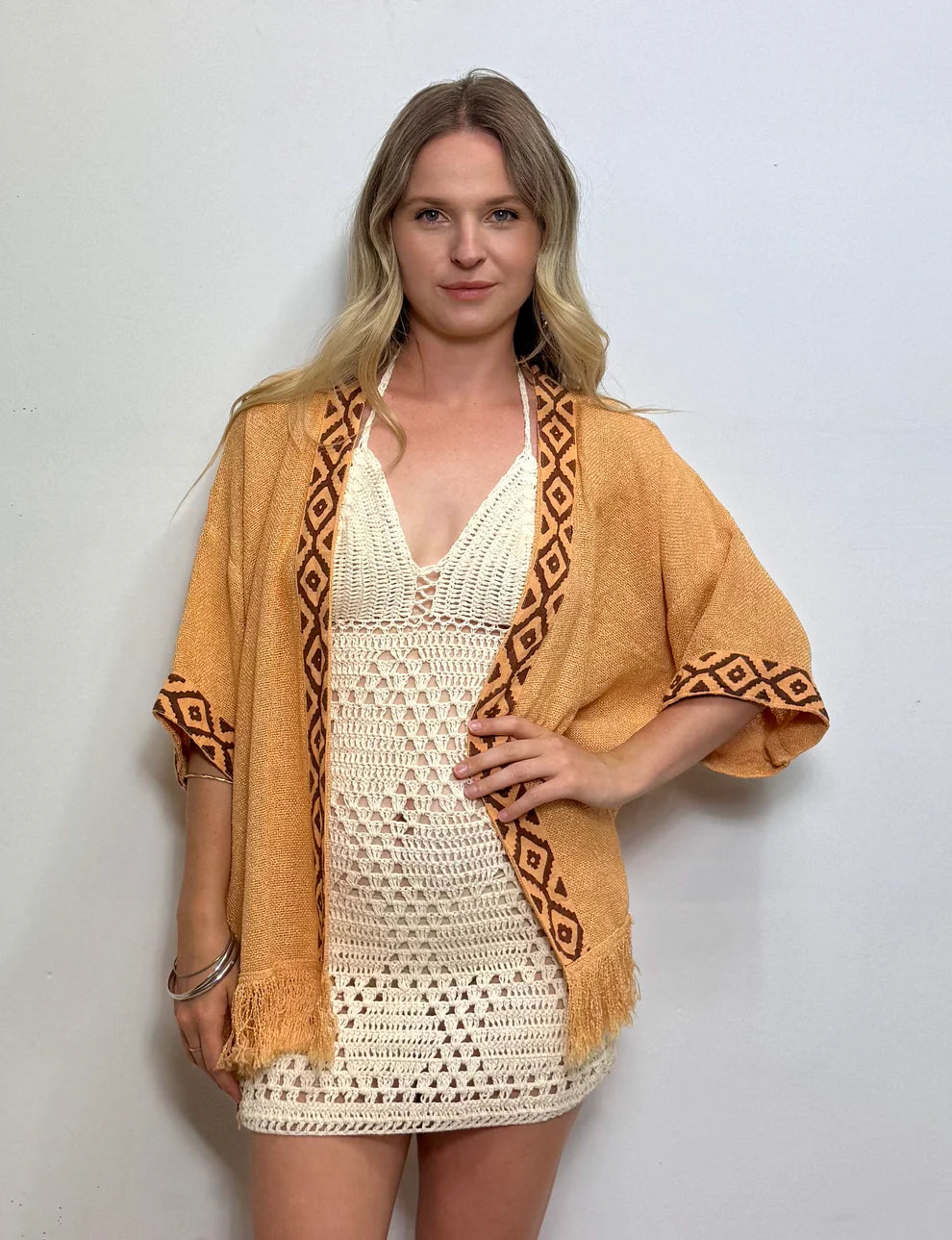 Jolene Cotton Fringe Jacket