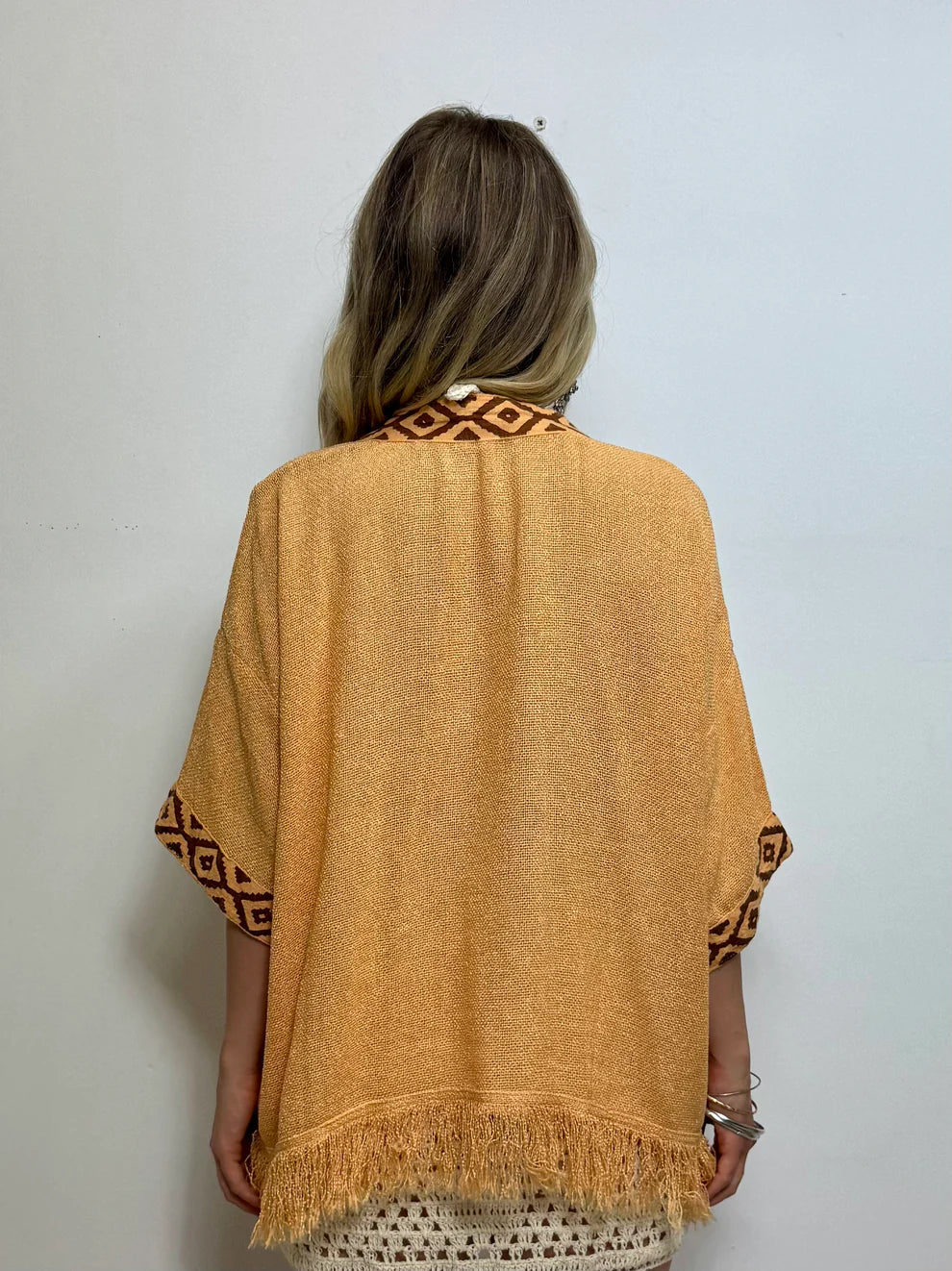 Jolene Cotton Fringe Jacket