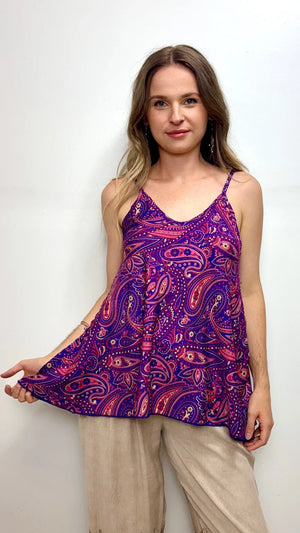 Gypsy Silk Mary Top