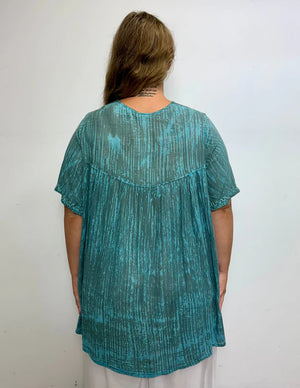 Florence Blockprint Top