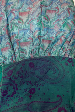 Yelena Gypsy Silk Tiered Skirt