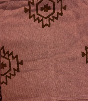 Hemp Cotton Triangle Poncho