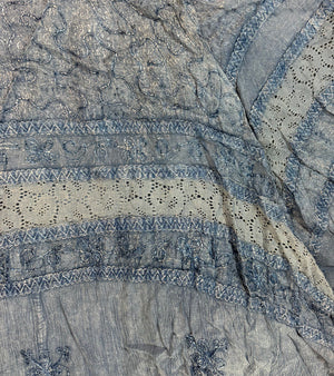 Tallulah Stonewash Lace Skirt