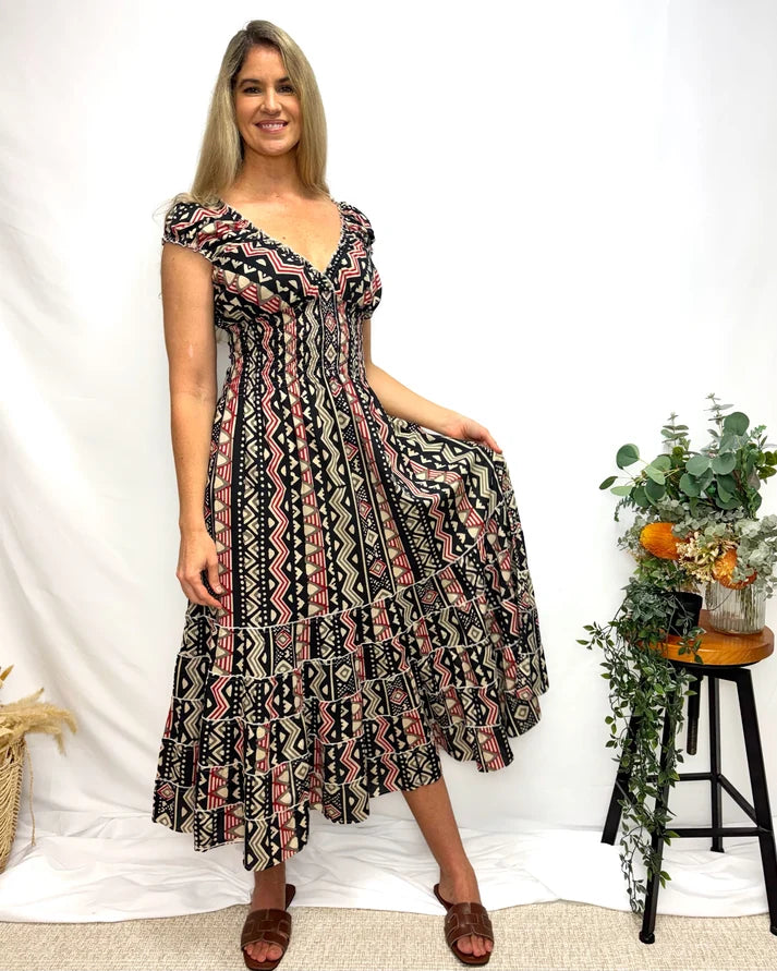 Valencia Boheme Maxi Dress