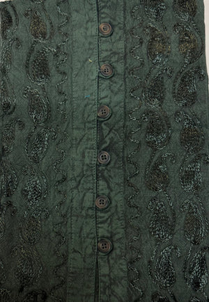 Lani Stonewash Blouse wth Lace