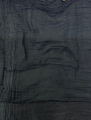 Cotton Stonewash Button Pants