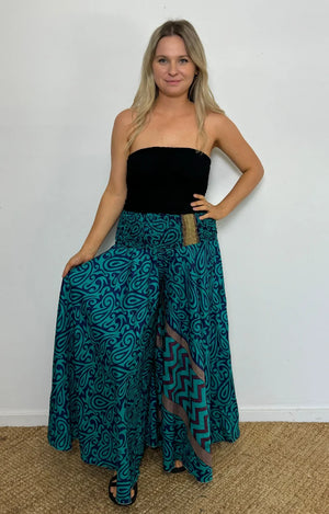 Gypsy Silk Plazzo Pants