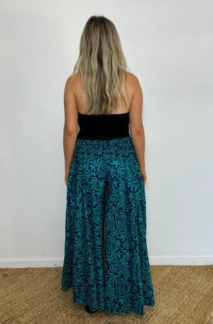 Gypsy Silk Plazzo Pants