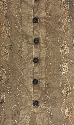Lani Stonewash Blouse wth Lace