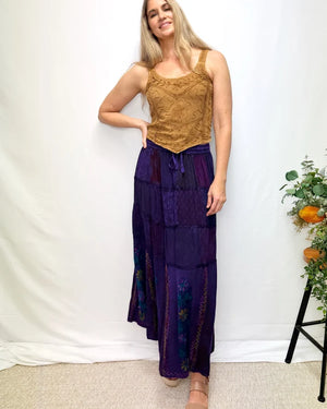 Tahlia Embroidered Maxi Skirt