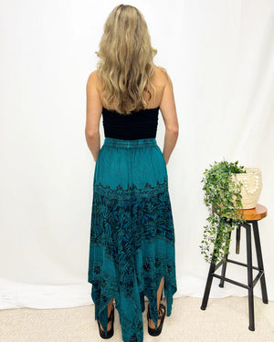 Hanky Bohemian Cotton Skirt